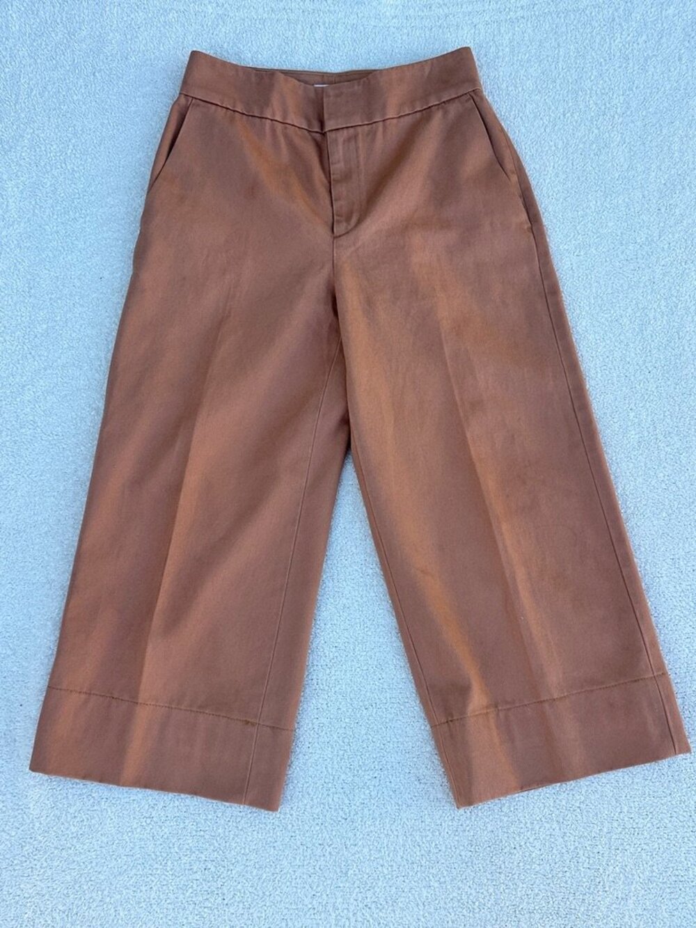 Club Monaco Wide Leg Cropped Culottes Pants Classic Contemporary - 2